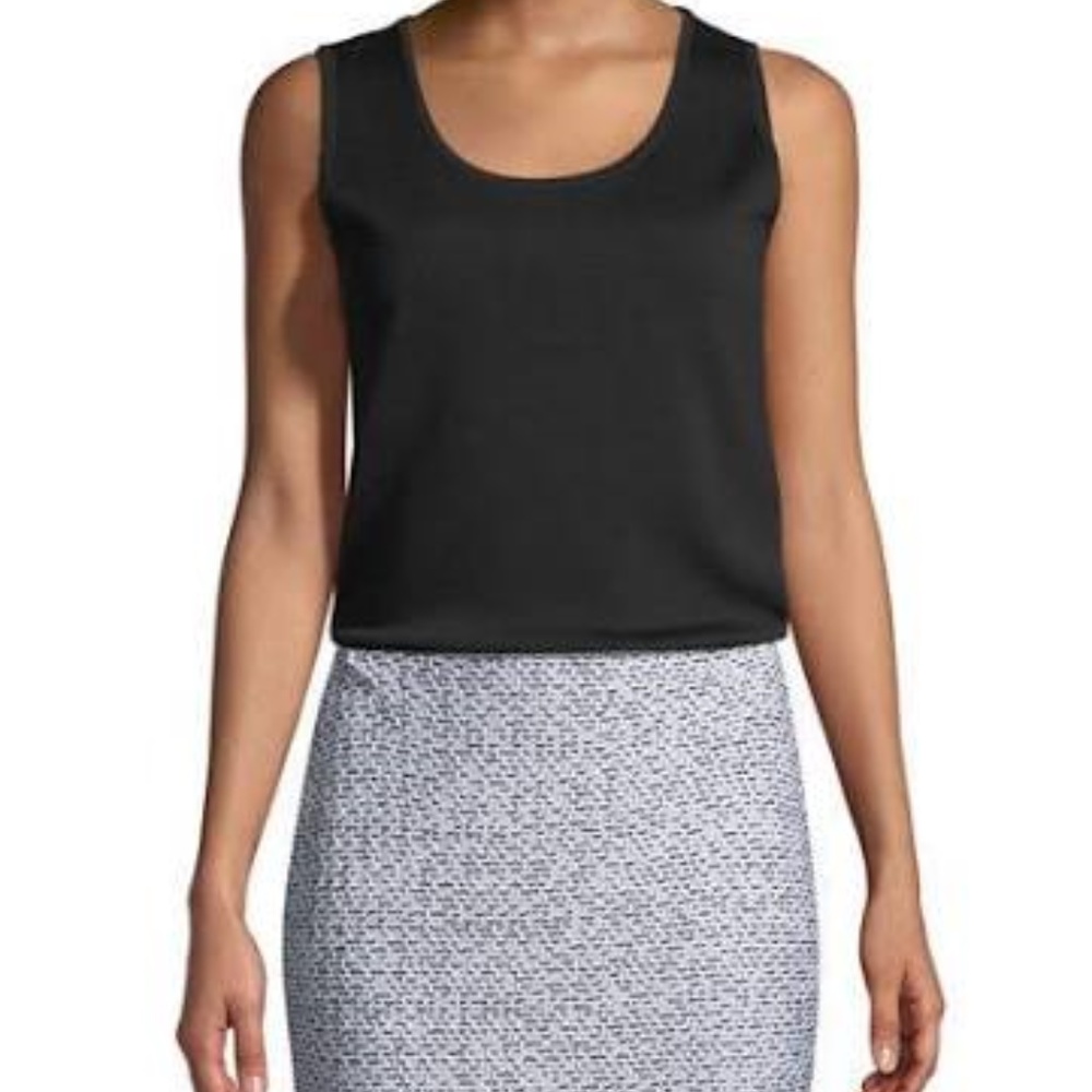 ST. JOHN Cavair Milano Knit  Tank. size - med